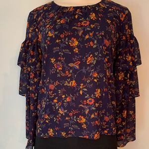 Madewell Tier Sleeve Blouse S